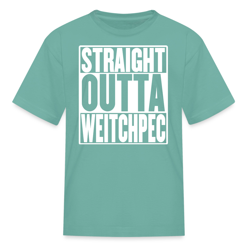 Straight Outta Weitchpec Toddler T-Shirt - aquatic