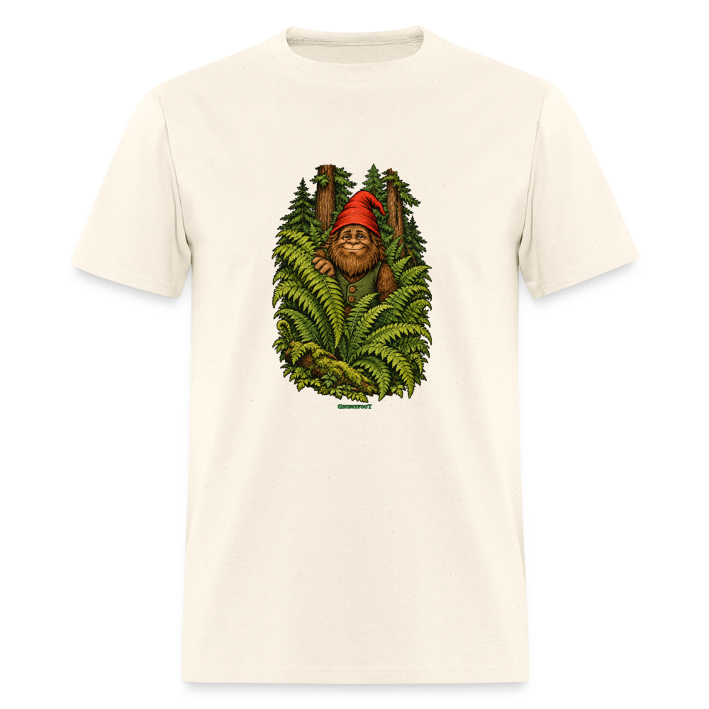 Gnomefoot in Ferns Men's T-Shirt - sweet cream heather