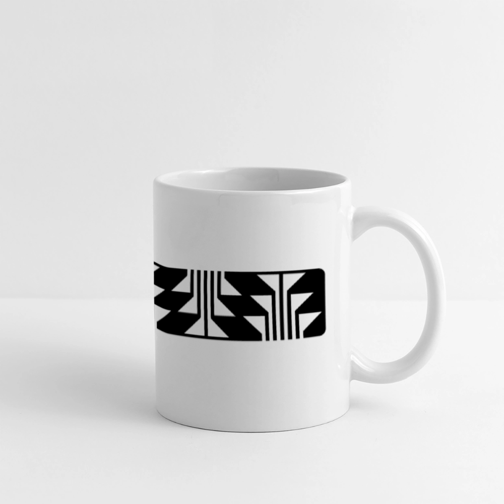 Frog Foot Panel Panoramic Mug - white