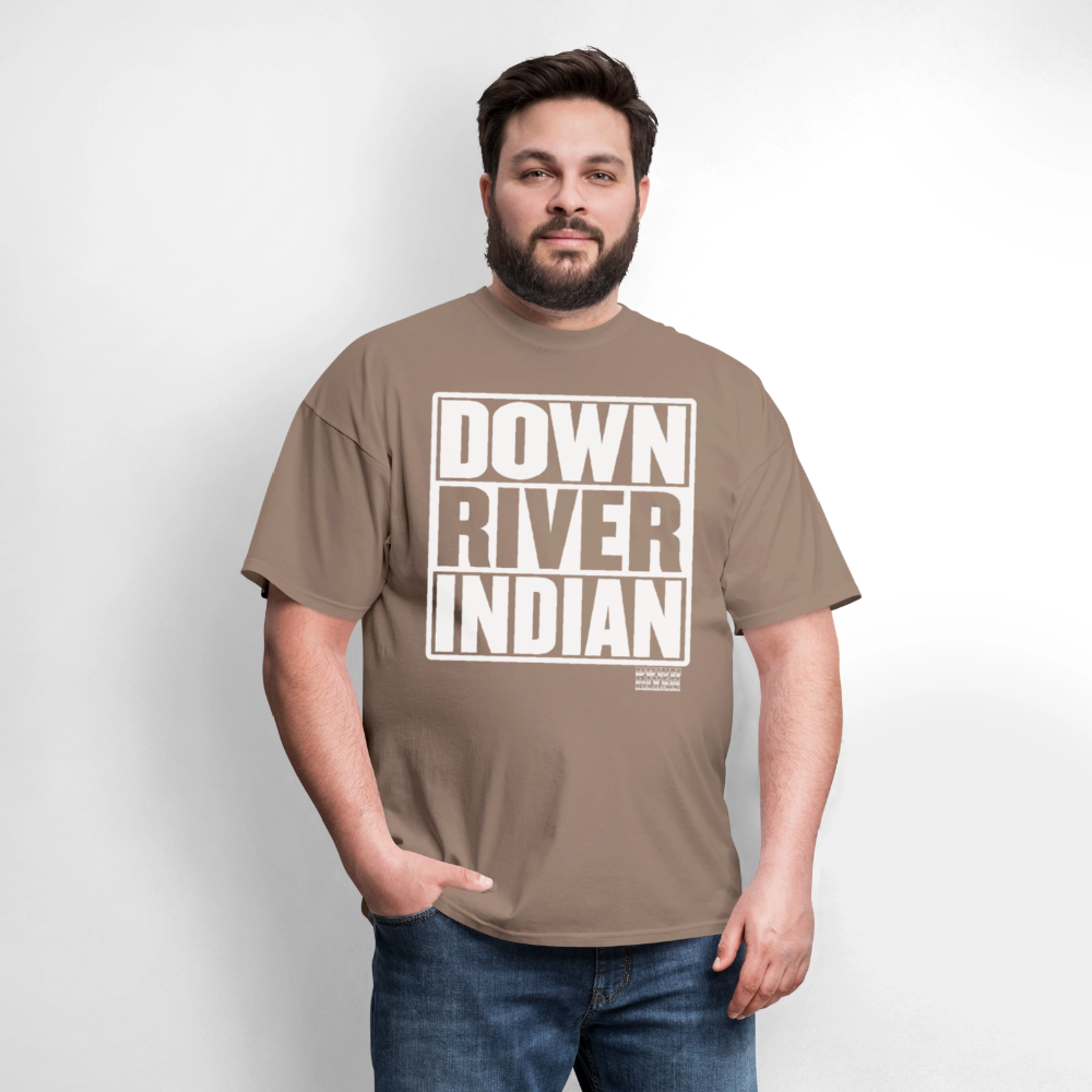 Down River Indian Tee - safari