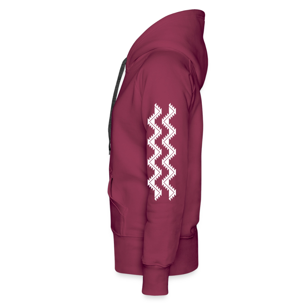 Straight Outta Sregon Women’s Premium Hoodie - burgundy