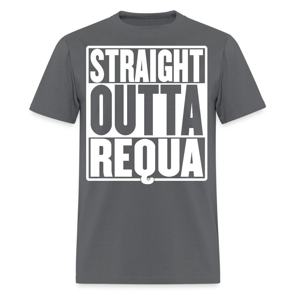 Straight Outta Requa Men's T-Shirt - charcoal