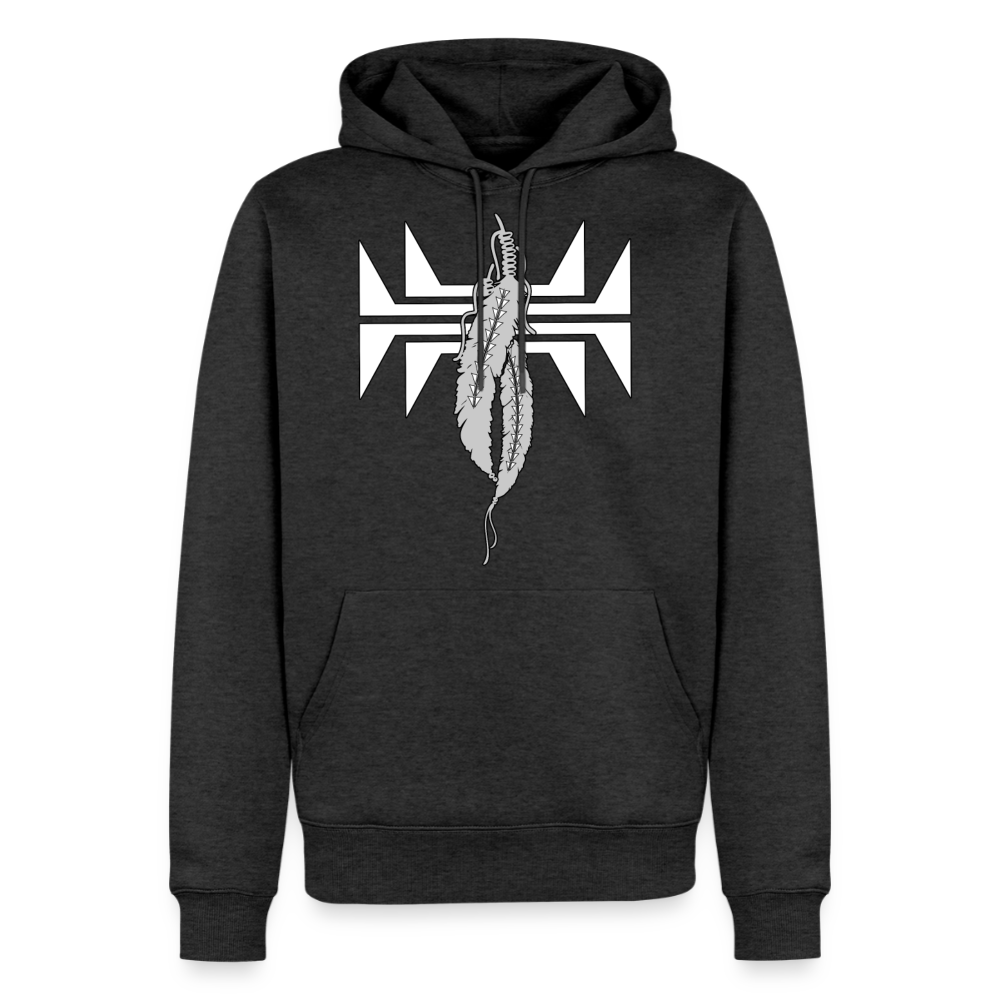 Sturgeon Feathers Men’s Premium Hoodie - heather anthracite