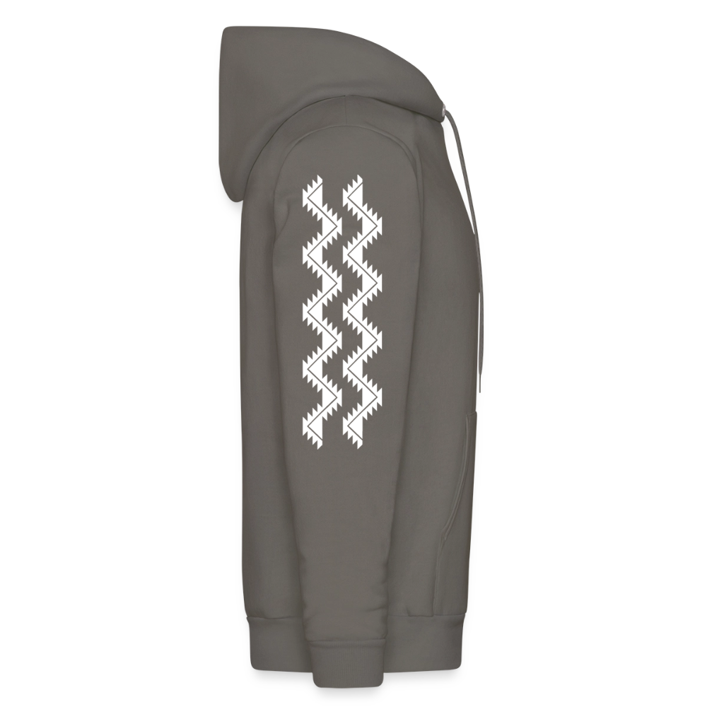 Straight Outta Klamath Men's Hoodie - asphalt gray
