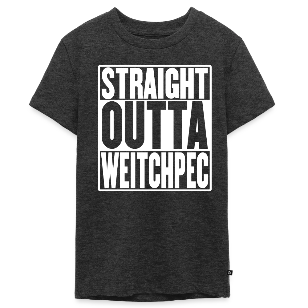 Straight Outta Weitchpec Kids' Premium T-Shirt - heather anthracite