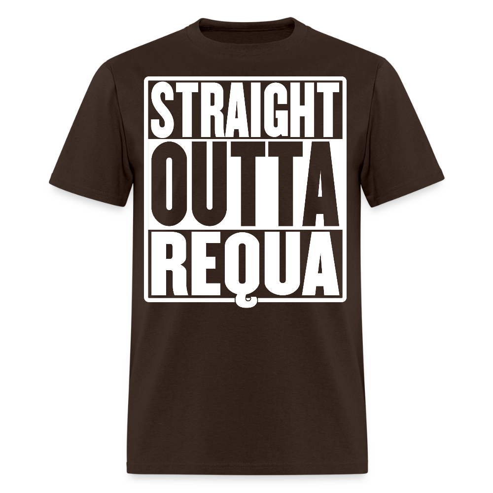 Straight Outta Requa Men's T-Shirt - brown