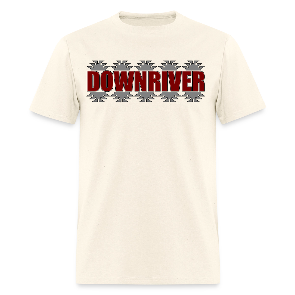 Downriver Frogs Foot Men's T-Shirt - sweet cream heather