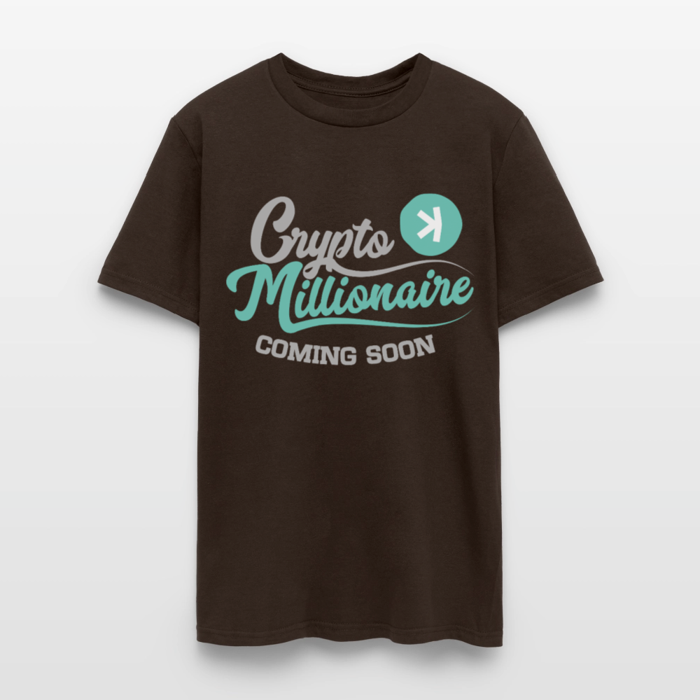 Crypto Millionaire Coming Soon Kaspa Logo - brown