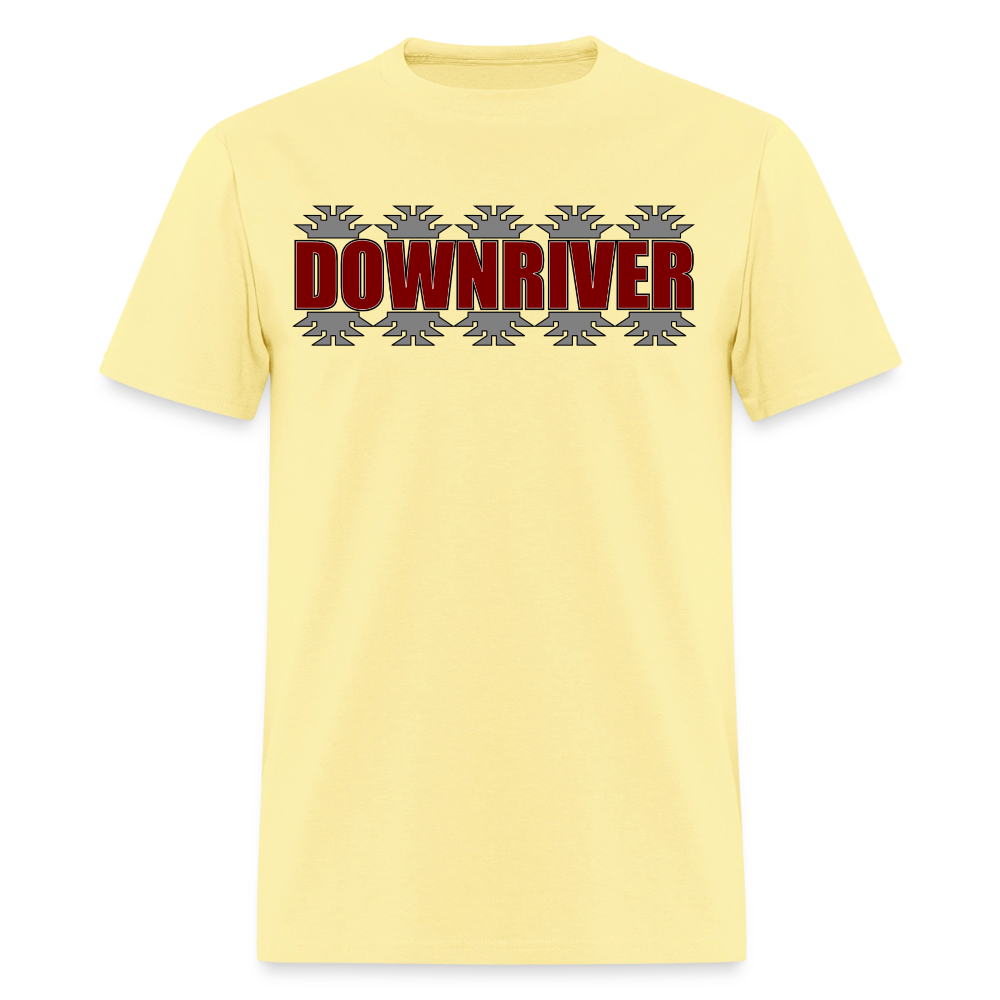 Downriver Frogs Foot Men's T-Shirt - cornsilk