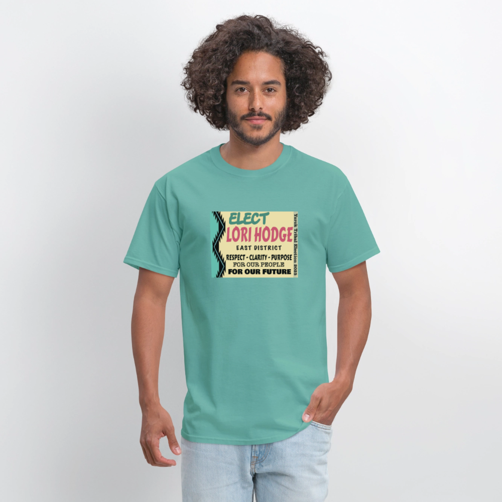 Hodge Campaign Shirts - aquatic