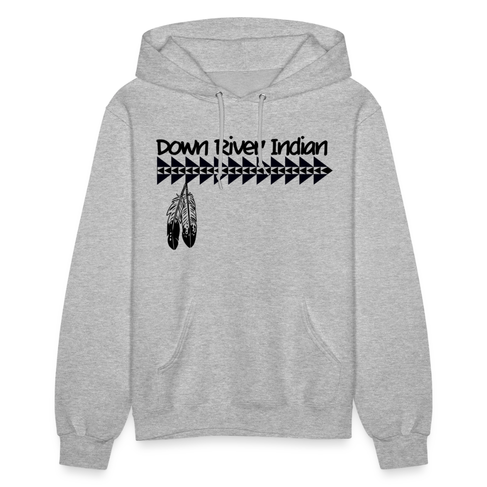 DRI Down River Indian Women's Hoodie - heather gray