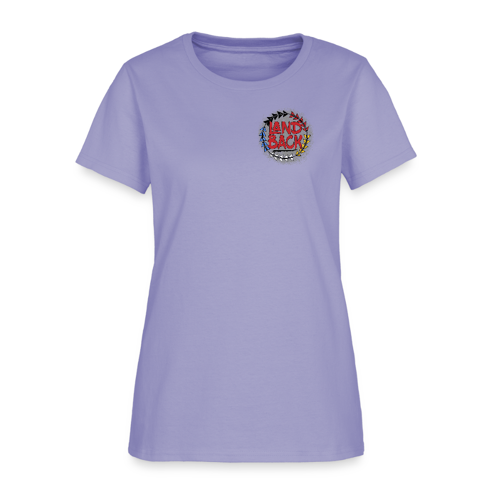 Land Back Women's T-Shirt - lavender