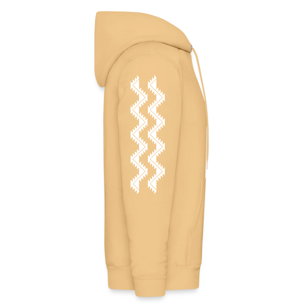 Straight Outta Klamath Men's Hoodie - light gold 
