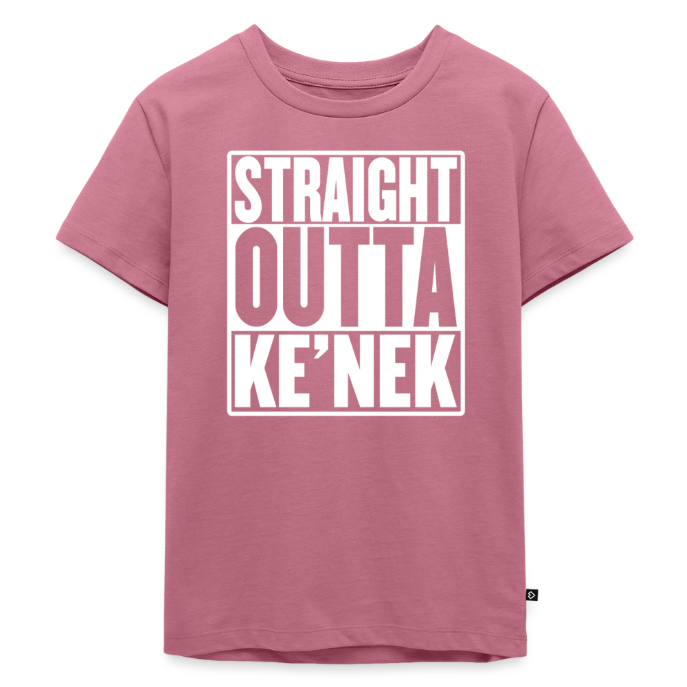 Straight Outta Ke’nek Toddler Premium T-Shirt - mauve