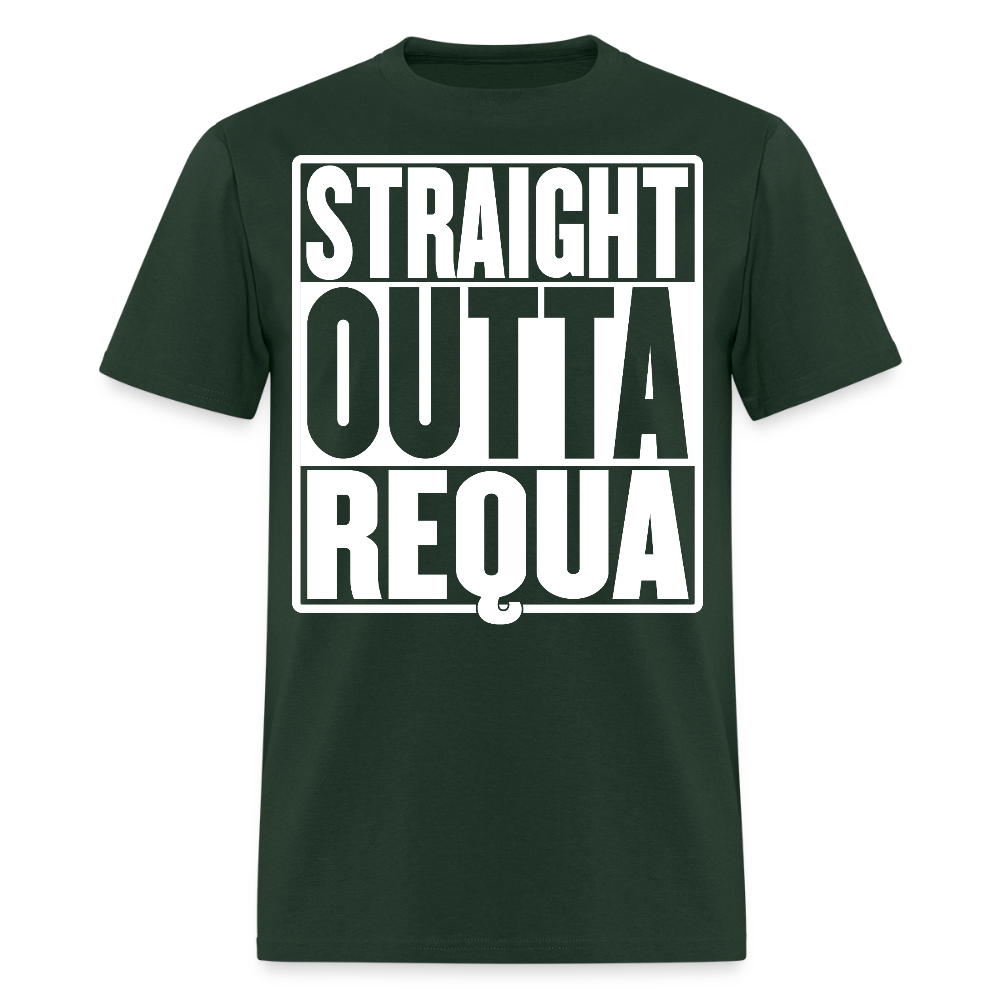 Straight Outta Requa Men's T-Shirt - forest green