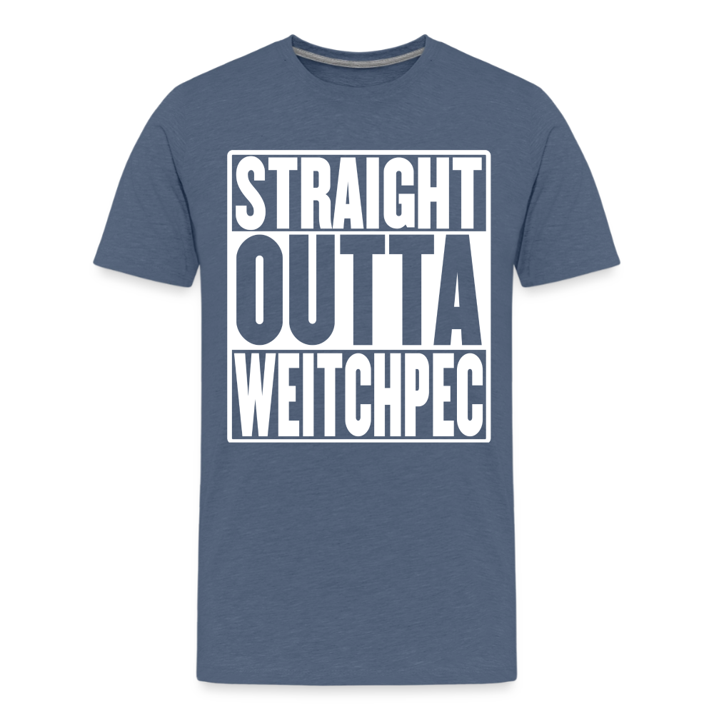 Straight Outta Weitchpec Kids' Premium T-Shirt - heather blue