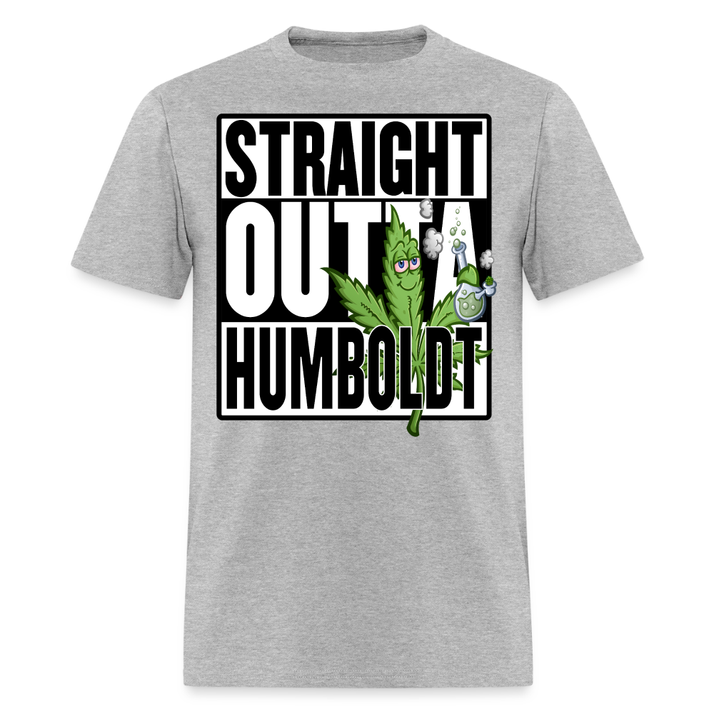 Straight Outta Humboldt Men's T-Shirt - heather gray