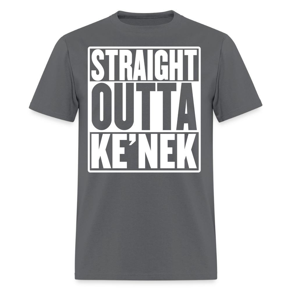 Straight Outta Ke’nek Classic T-Shirt - charcoal