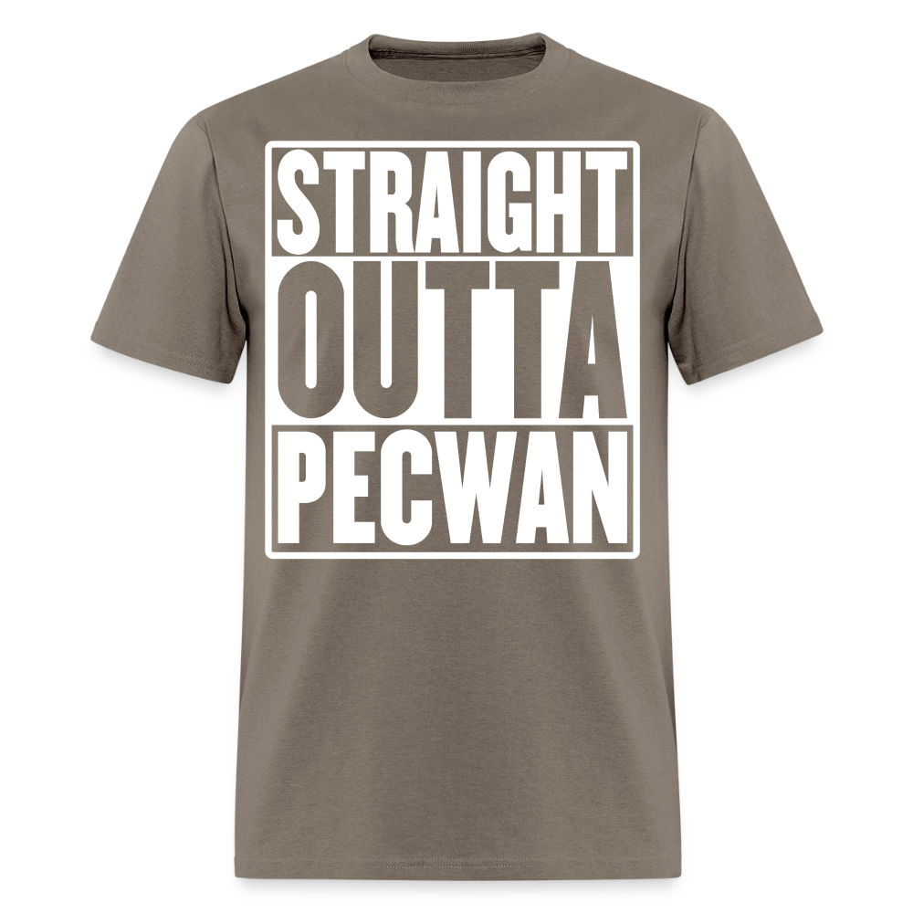 Straight Outta Pecwan Men's T-Shirt - safari