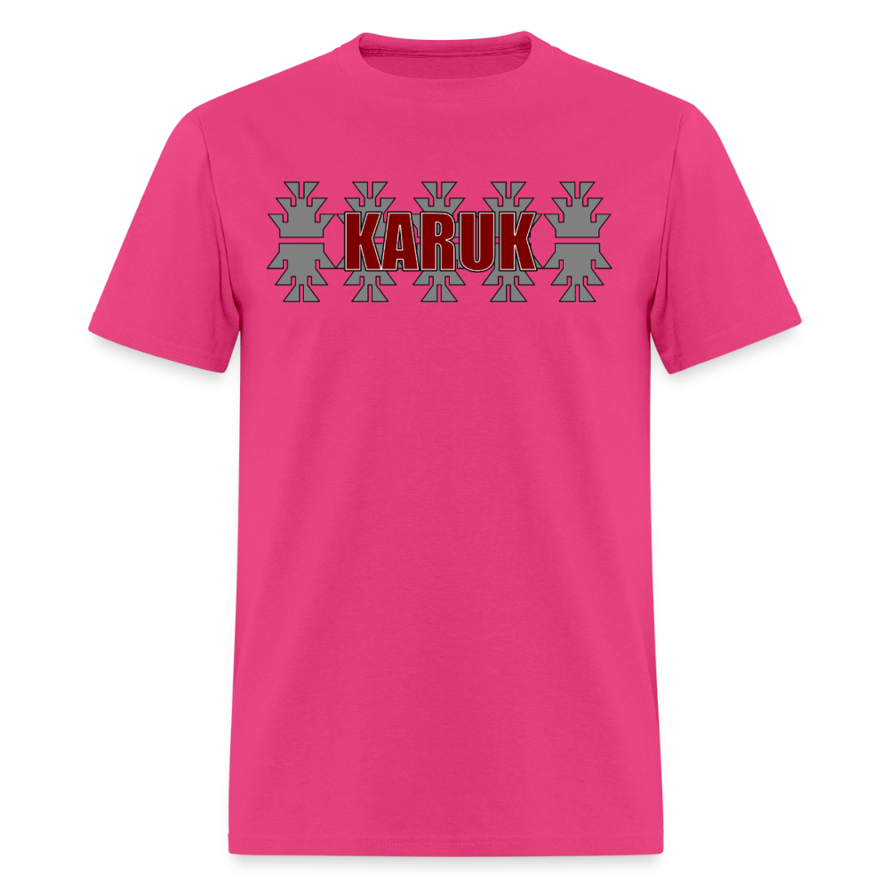 Karuk with Frogs Men's T-Shirt - fuchsia