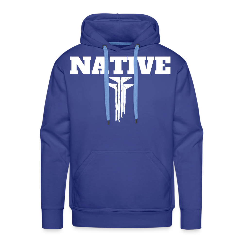 Native Frogs Sketch Men’s Premium Hoodie - royal blue