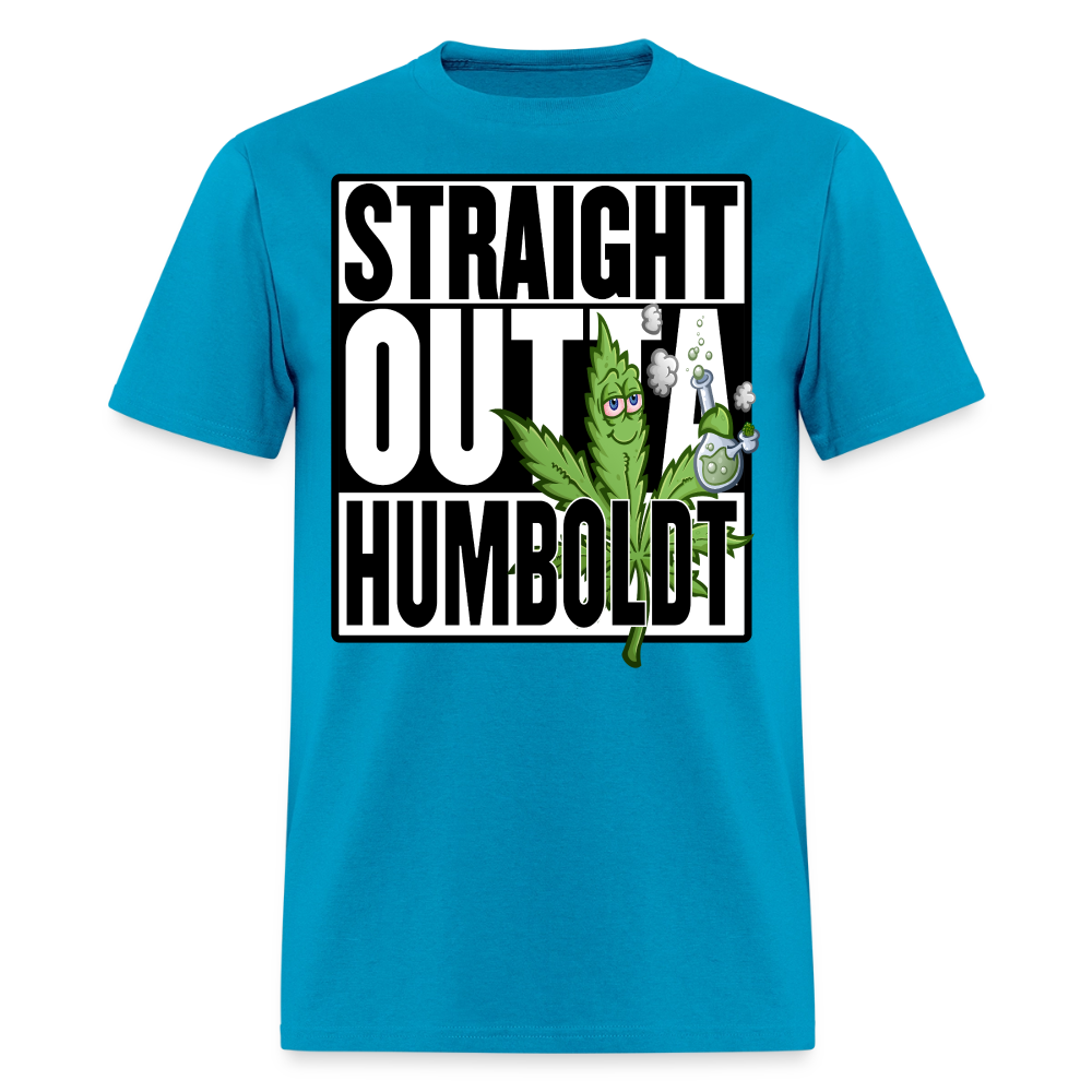 Straight Outta Humboldt Men's T-Shirt - turquoise