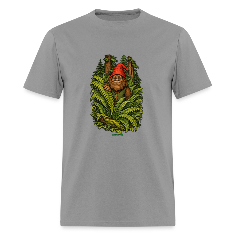 Gnomefoot in Ferns Men's T-Shirt - rock