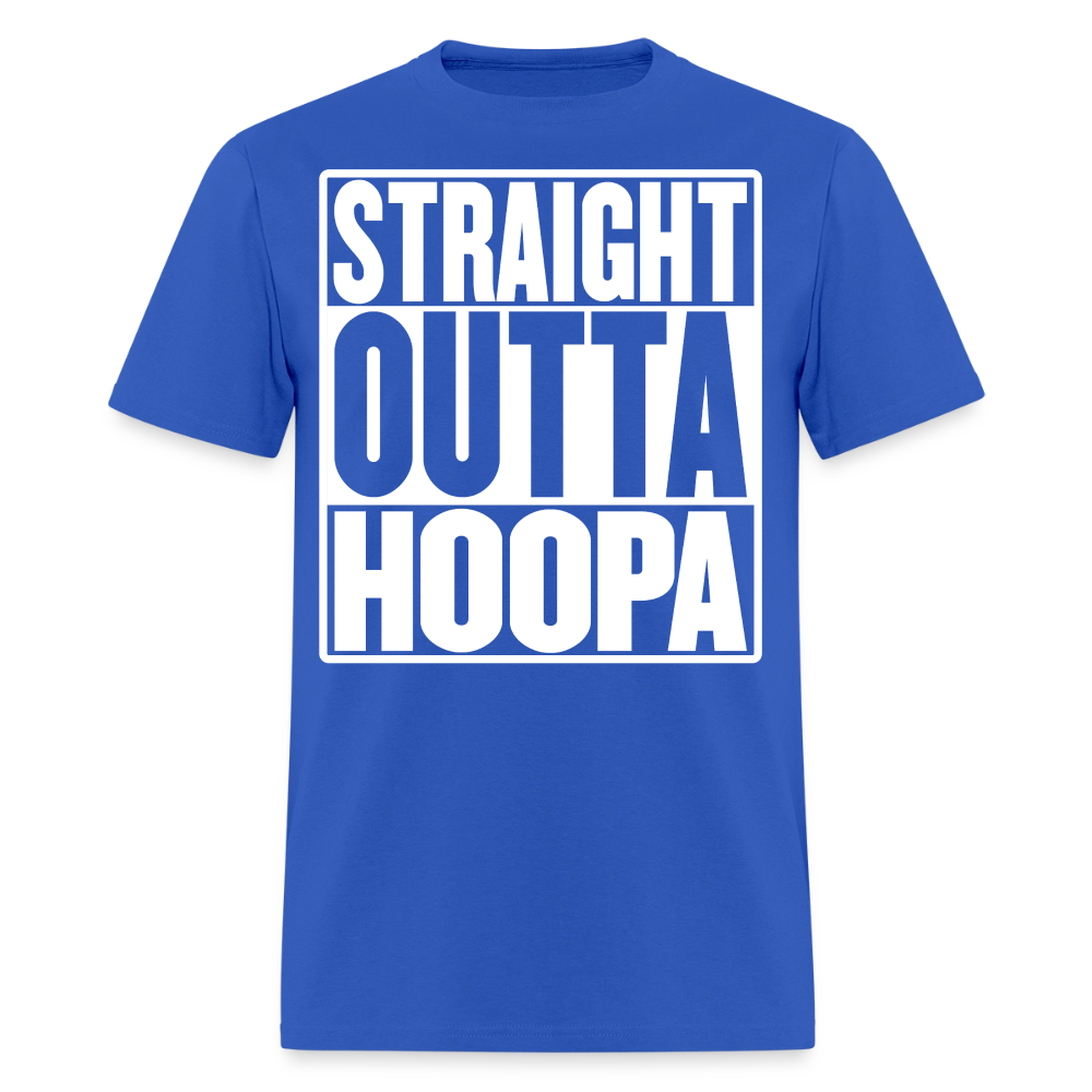 Straight Outta Hoopa Men's T-Shirt - royal blue
