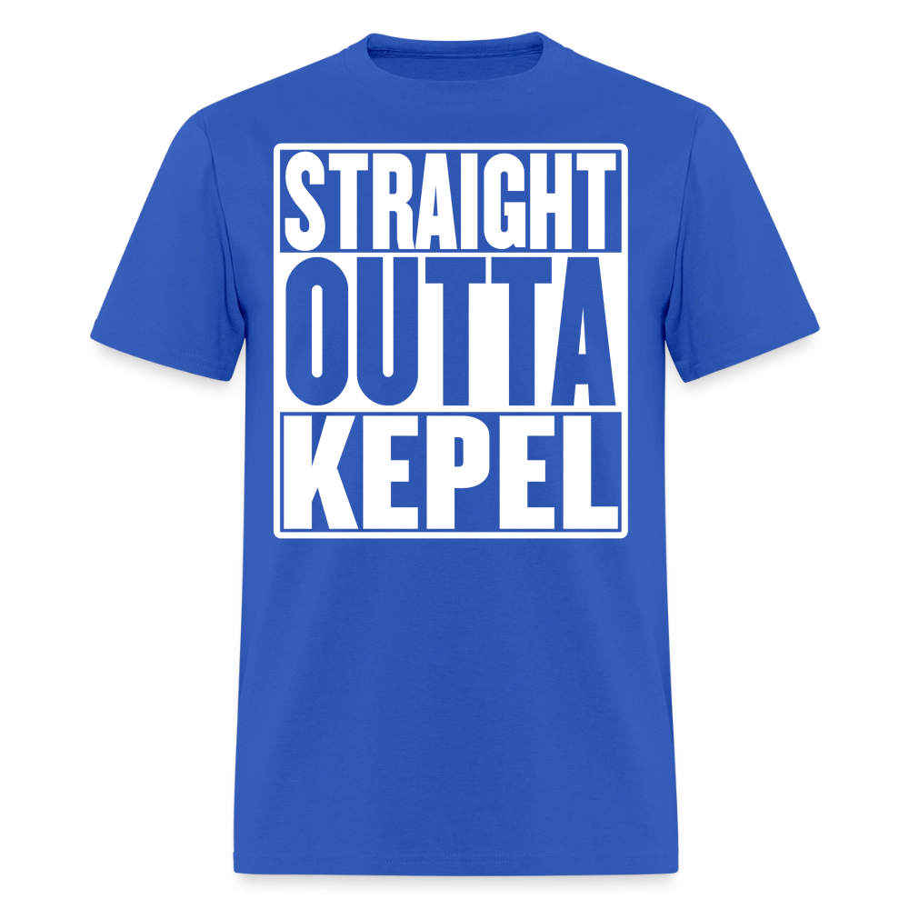 Straight Outta Kepel T-Shirt - royal blue