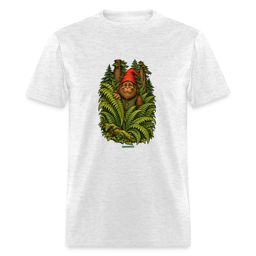 Gnomefoot in Ferns Men's T-Shirt - light heather gray