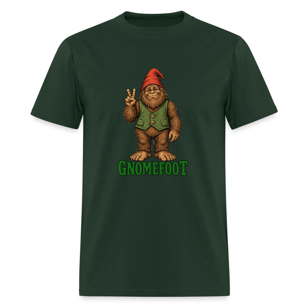 Gnomefoot. Men's T-Shirt - forest green