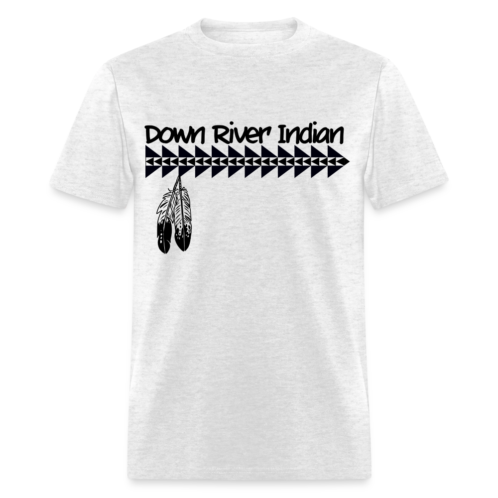 DRI Down River Indian Men's T-Shirt - light heather gray