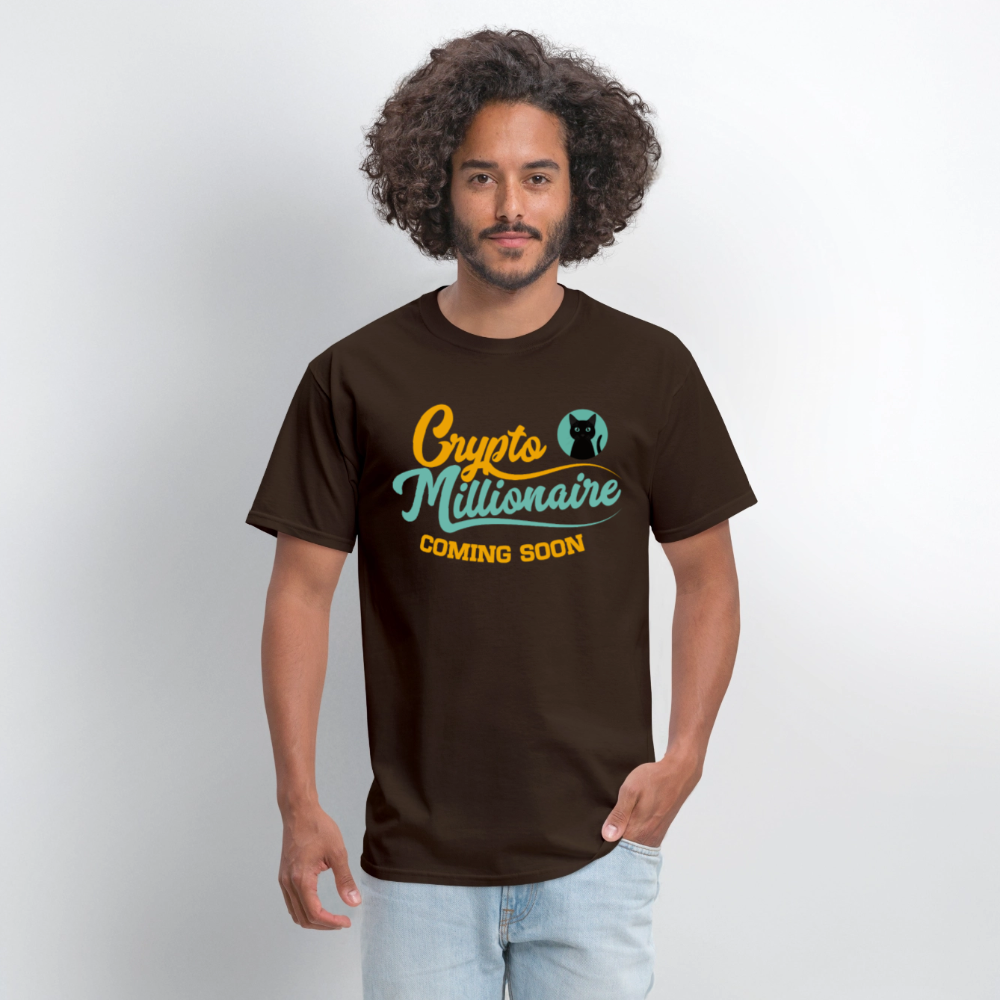 Crypto Millionaire Coming Soon Nacho - brown