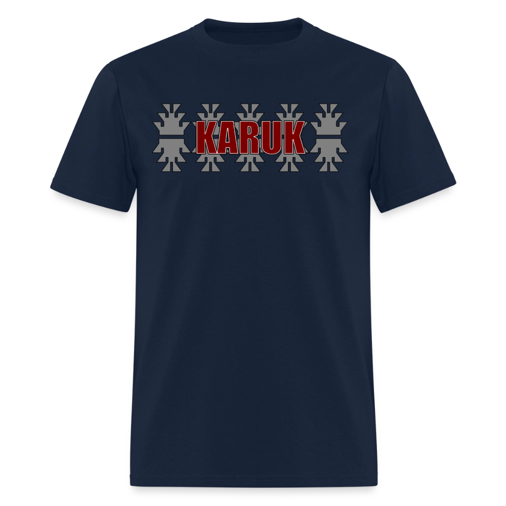 Karuk with Frogs Men's T-Shirt - navy