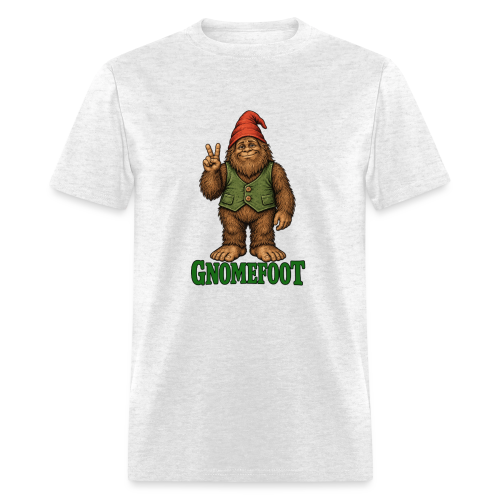 Gnomefoot. Men's T-Shirt - light heather gray