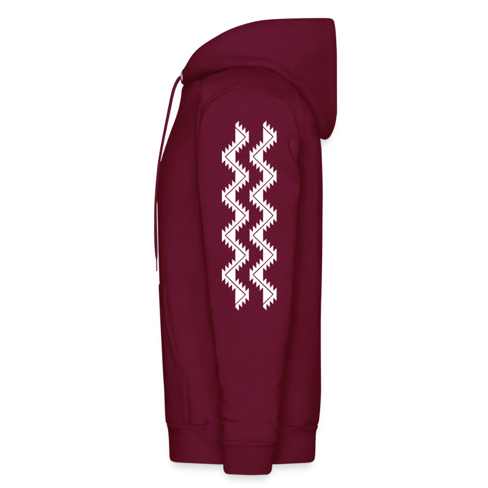Straight Outta Klamath Men's Hoodie - burgundy