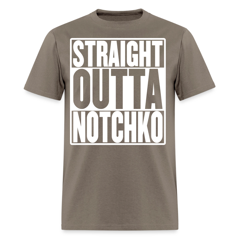Straight Outta Notchko Men's T-Shirt - safari
