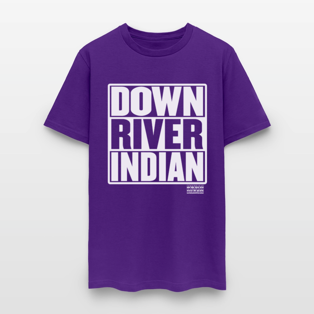 Down River Indian Tee - purple