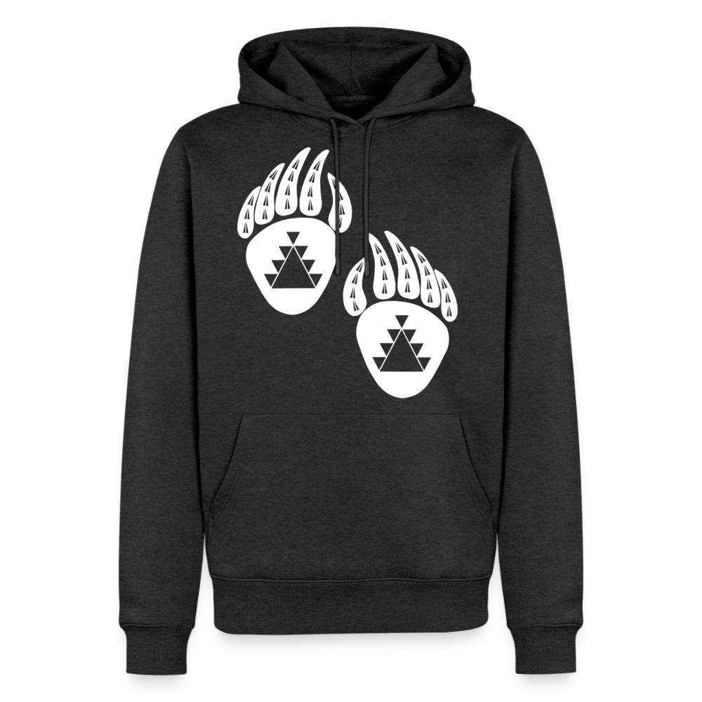 Bear Claws Men’s Premium Hoodie - heather anthracite