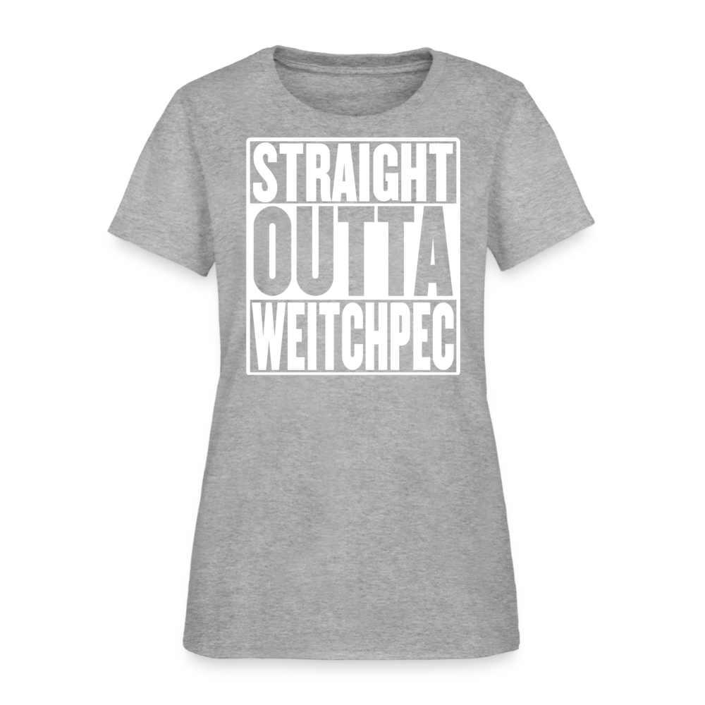 Straight Outta Weitchpec Women’s T-Shirt - heather gray