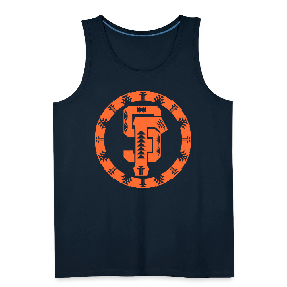 SF Native Men’s Premium Tank - deep navy