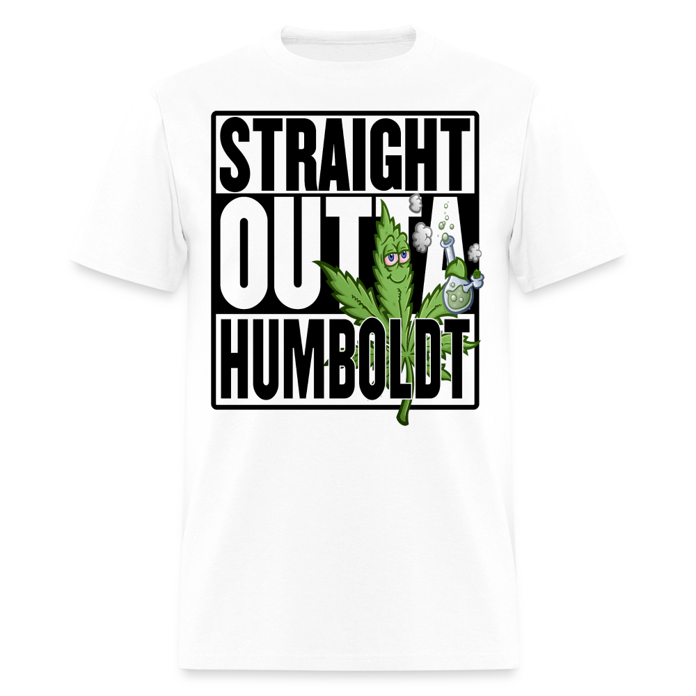 Straight Outta Humboldt Men's T-Shirt - white