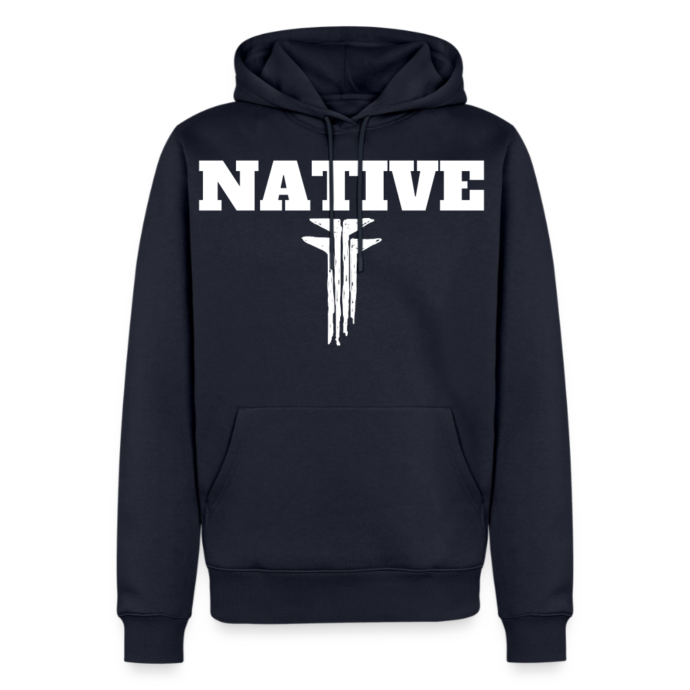 Native Frogs Sketch Men’s Premium Hoodie - navy