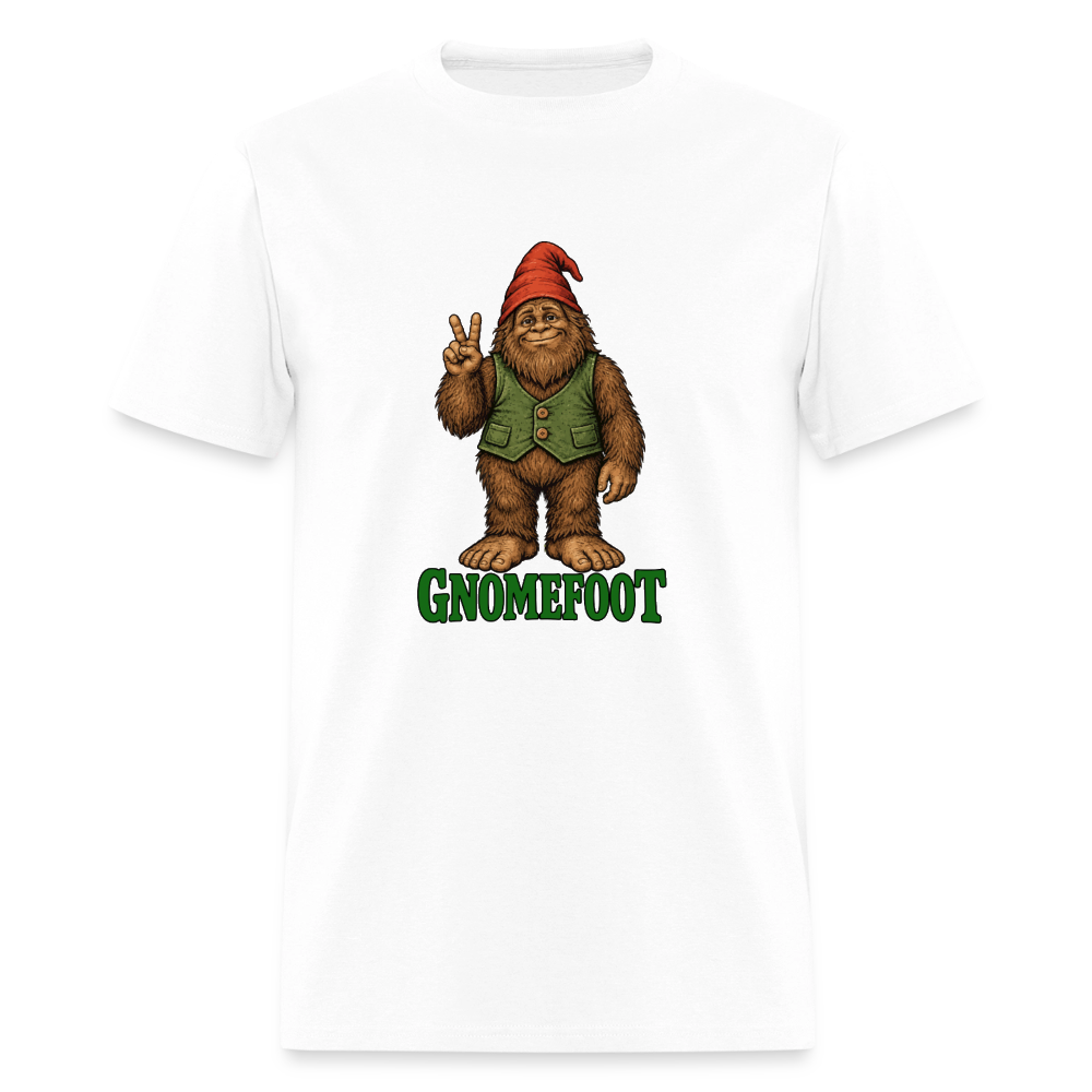 Gnomefoot. Men's T-Shirt - white