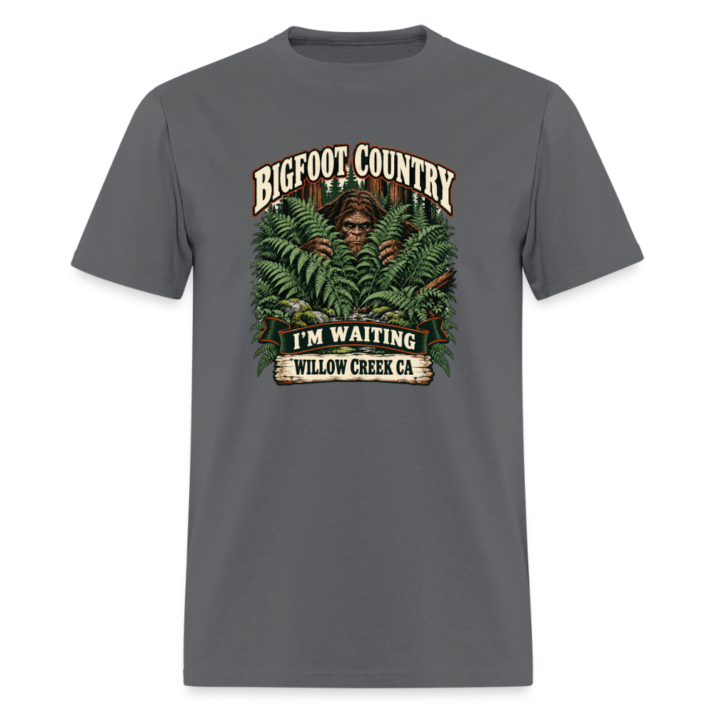Bigfoot Country Waiting Willow Creek - charcoal