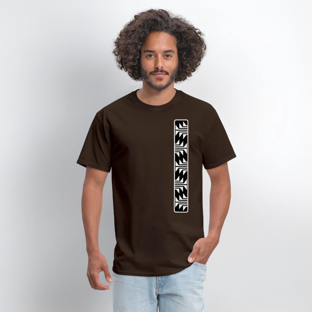 Frog Foot Panel Unisex T-shirt - brown