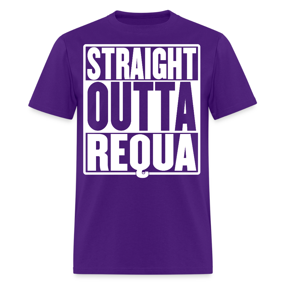 Straight Outta Requa Men's T-Shirt - purple
