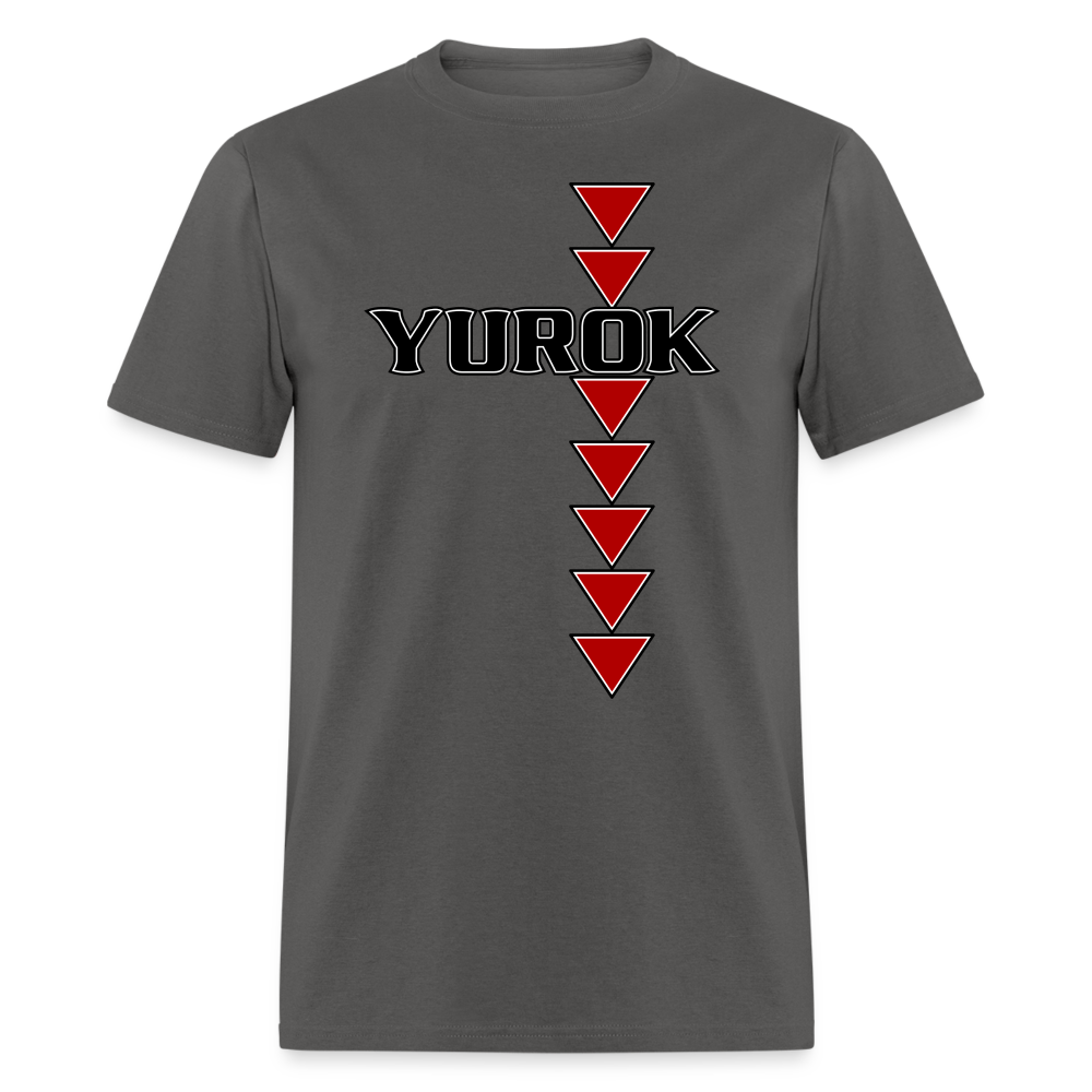 Yurok Sturgeon Back Classic T-Shirt - charcoal