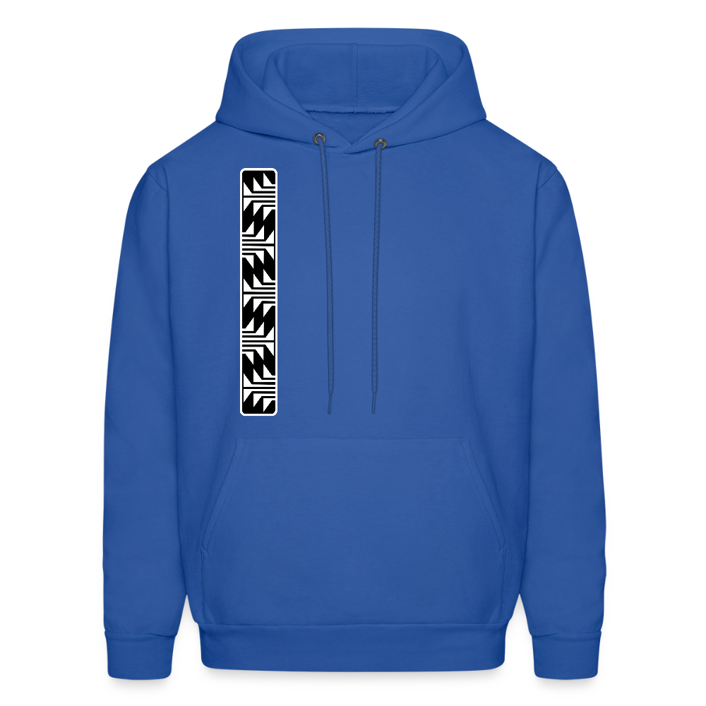 Frog Foot Panel Hoodie - royal blue