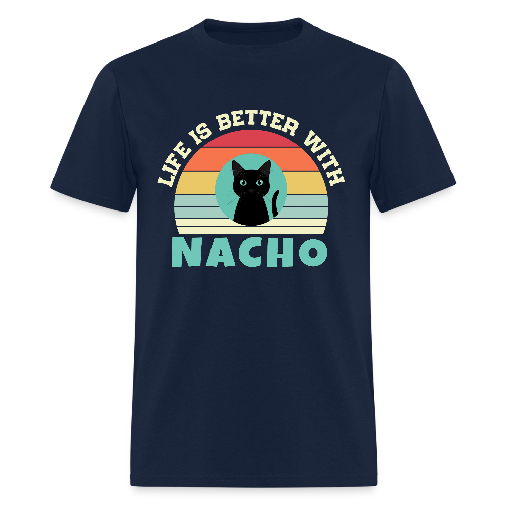 Life is better with Nacho T-shirt - navy